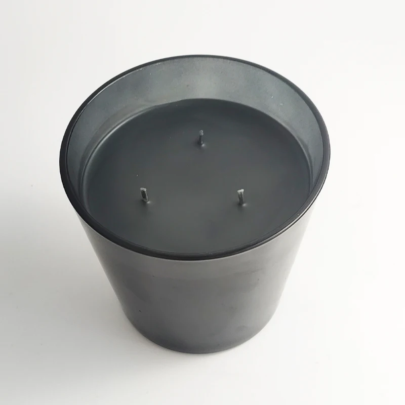 Luxury ceramic jar scented soy wax candle maker wholesale 2/3 wick scented candles