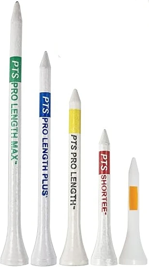 Durable wooden Golf Tees for Reducing Friction and Side Spin