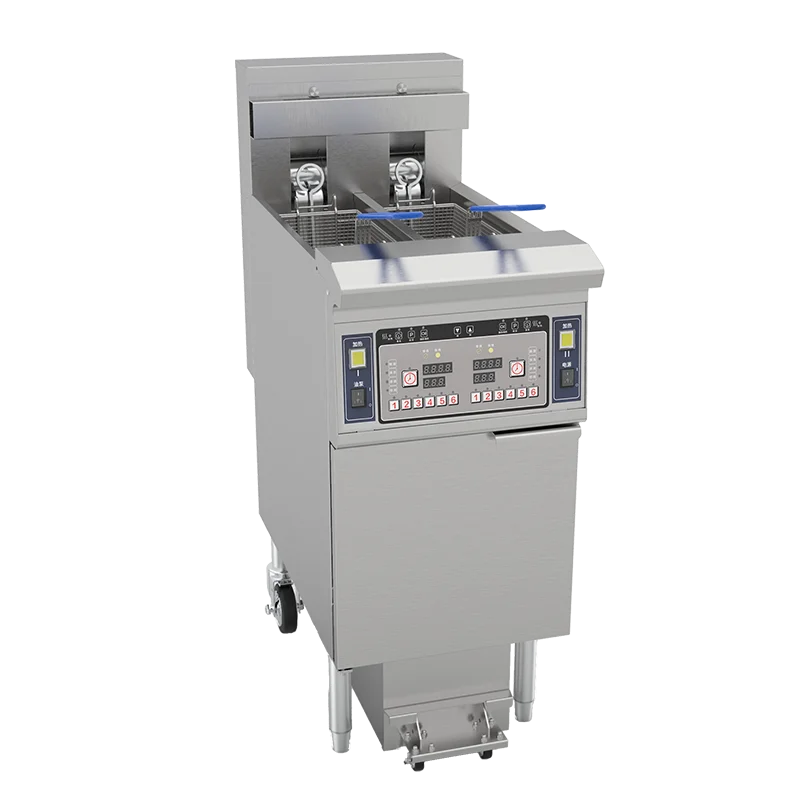 Fried chicken fryer /Electric deep fryer/Chicken Open fryer with oil filter