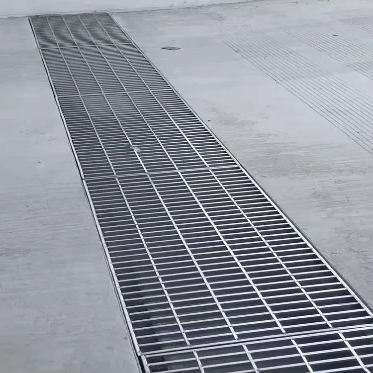 Hot DIP Galvanized Metal Grilles, Floor Bar Grilles, Steel Plate Grilles