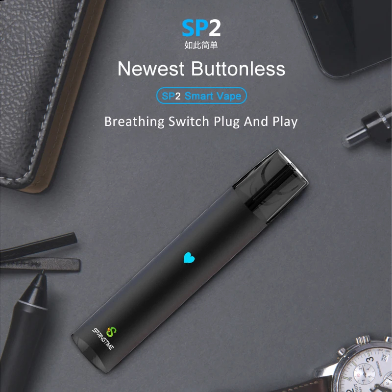 2020 new trending wax slim vape pen easy cleaning vaporizer pod cartridge slim vape pen SP2 Vape Pod System