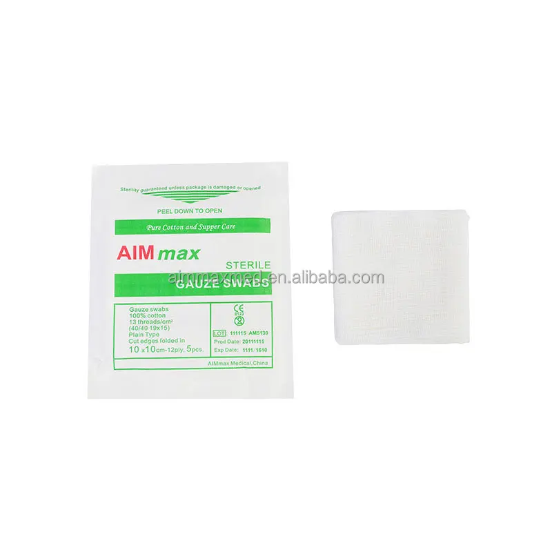 Laparotomy compress sterile gauze lap sponges absorbent gauze swabs