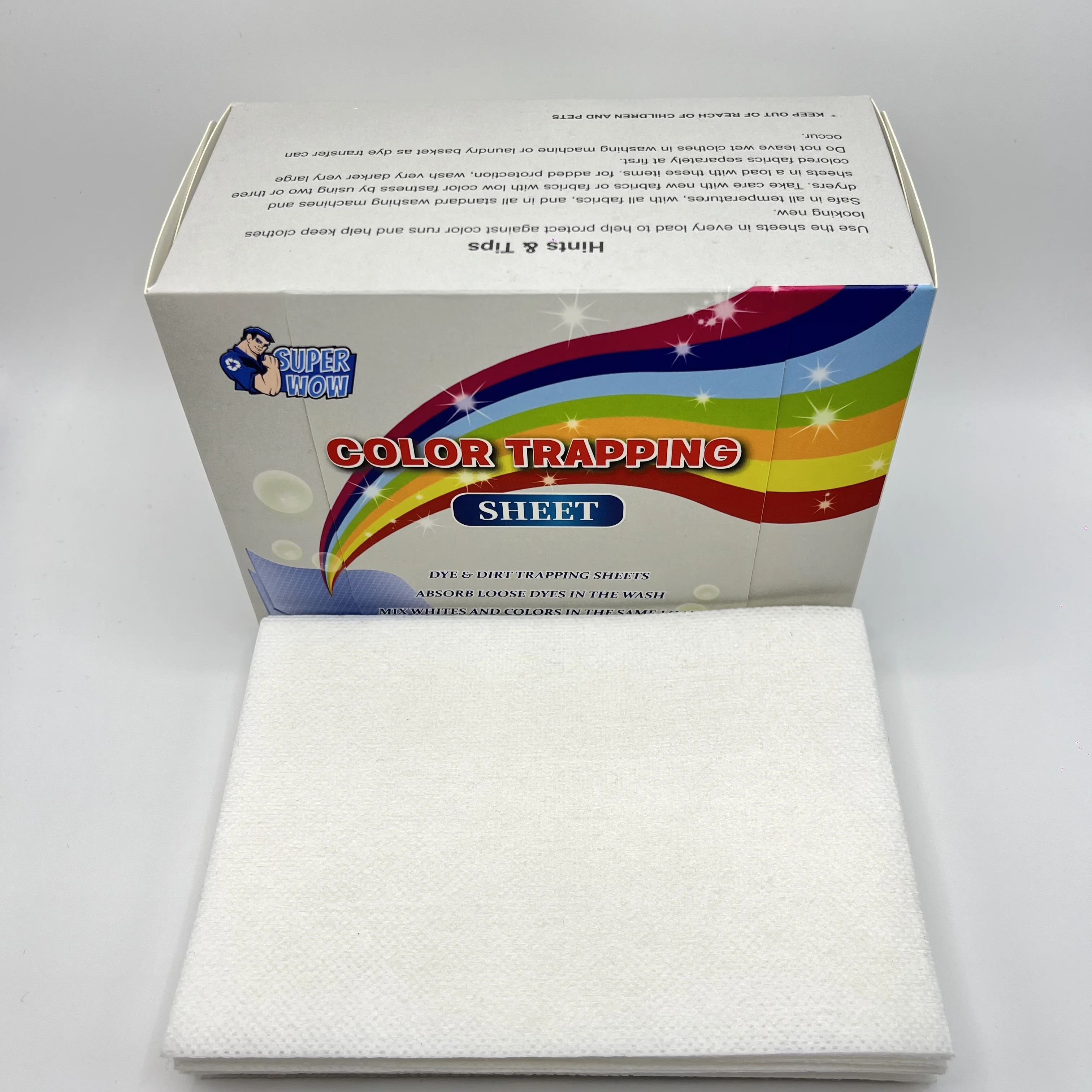 Hot Selling Color Guard Colour And Dirt Catcher Sheets For Washer
