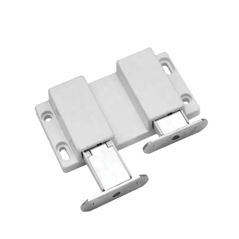 Furniture Hardware Cabinet Double Plastic Door Soft Close Damper