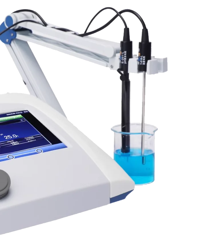 DZS-708L Lab high accuracy Benchtop digital Electrical LCD multi-parameter water quality analyzer with Four-channel units design