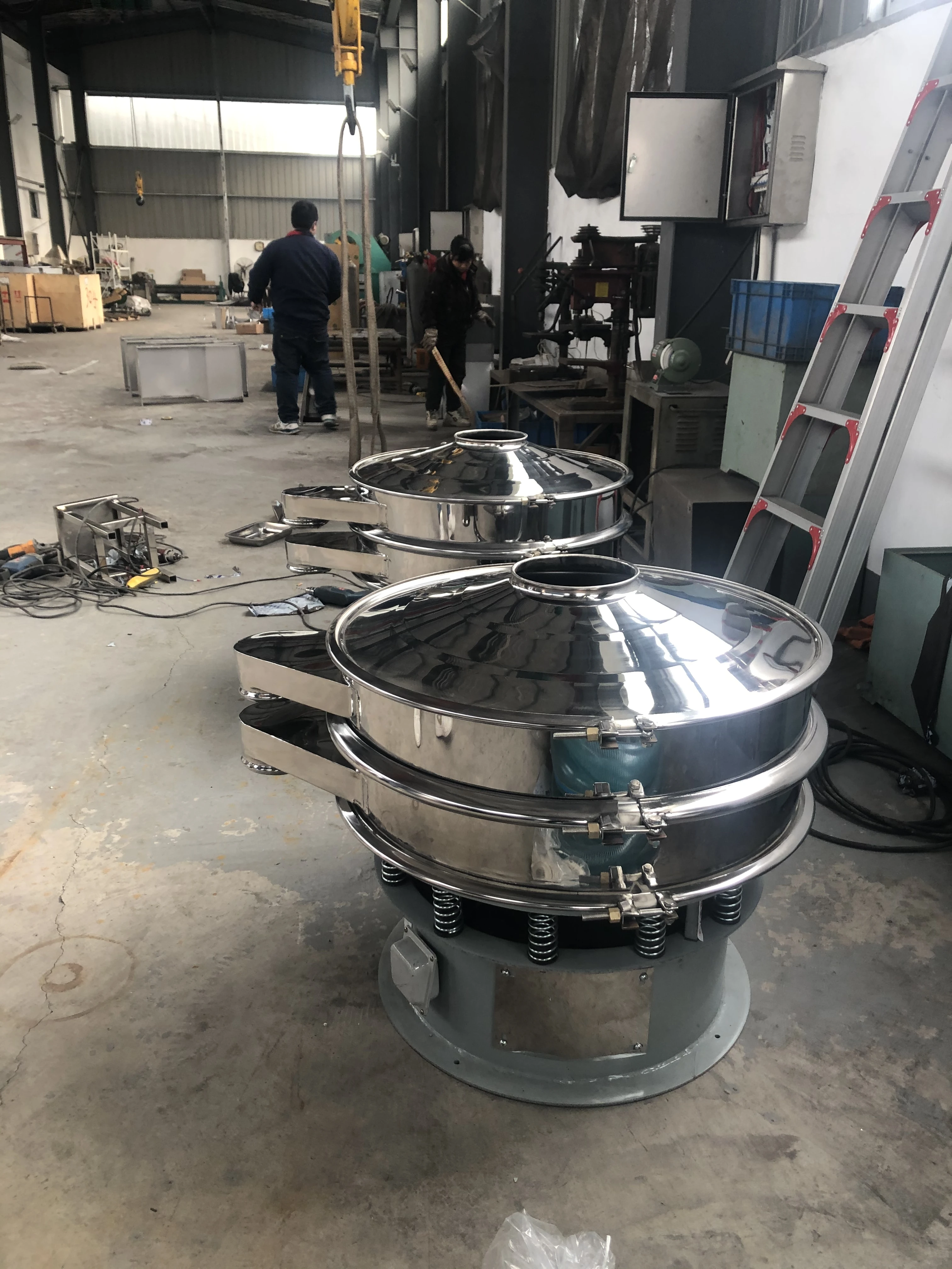 OZEO Stainless Steel High Precision Rotary Vibrating Screen Machine