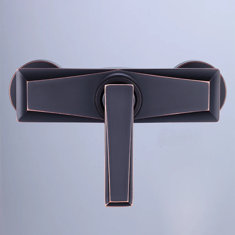  Заводской Бронзовый Смеситель для душа термостатический античный латунный черный смеситель