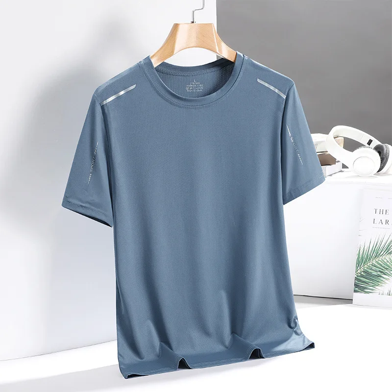 2022 Cheap Quick Dry Polyester Solid Color Printing Custom T-Shirt Running Men Oversized T-Shirt