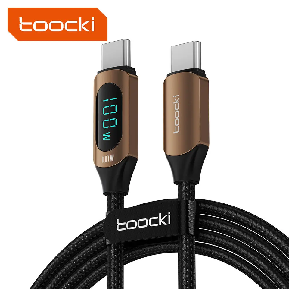 New Arrival Usb C Qc 4 Cable Usb C Pd Cable Fast Charging 100W Type C Cable