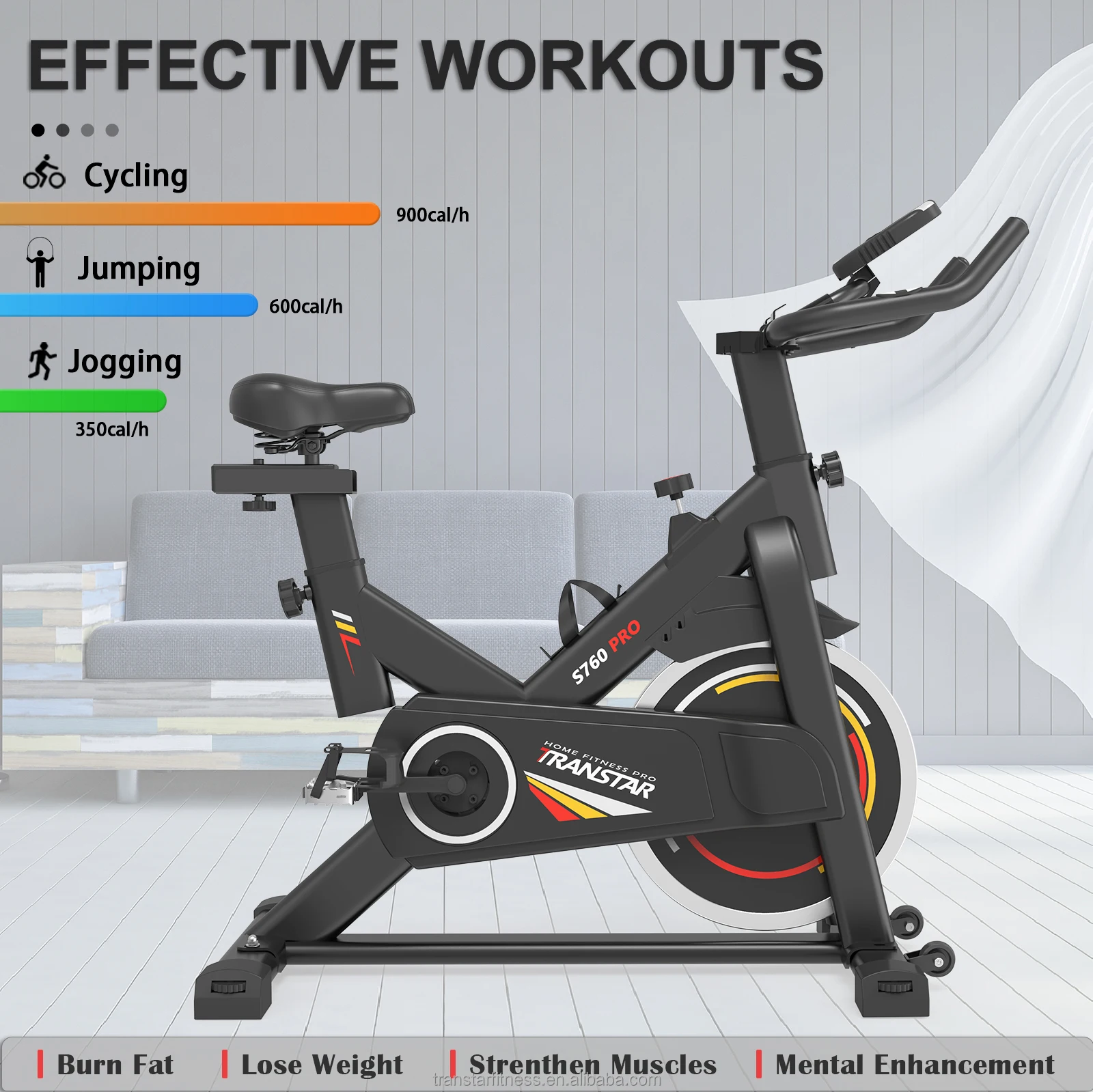 Home Gym Fitness Spin Bike Bicicletas De Spinning Bicicleta Estatica Spinning Bike