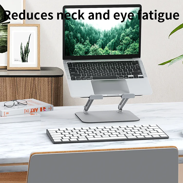 Foldable Support Base Notebook Stand For PC Computer Laptop Holder Cooling Pad Portable Laptop Stand