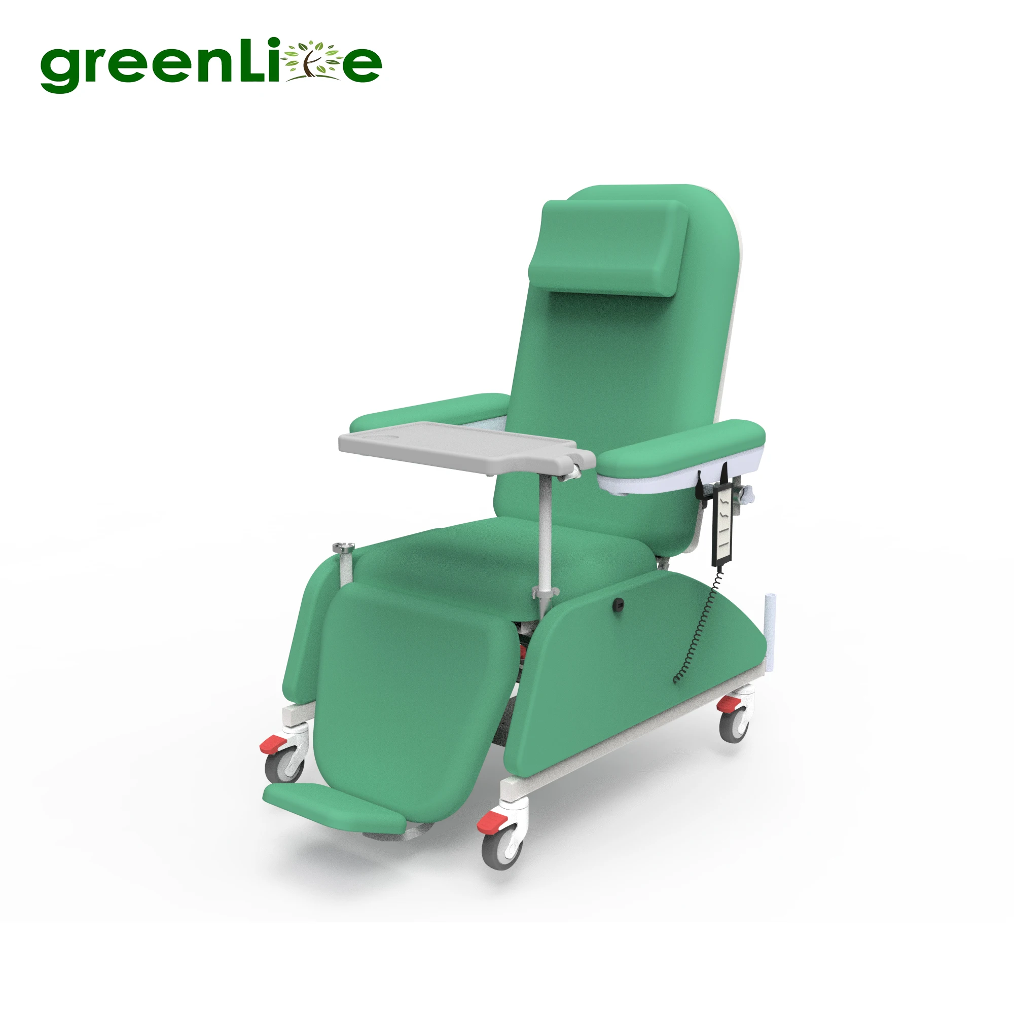 2024 DC-E-P10 Medical Comfortable luxury electric hospital blood donation medical dialysis treatment chairs