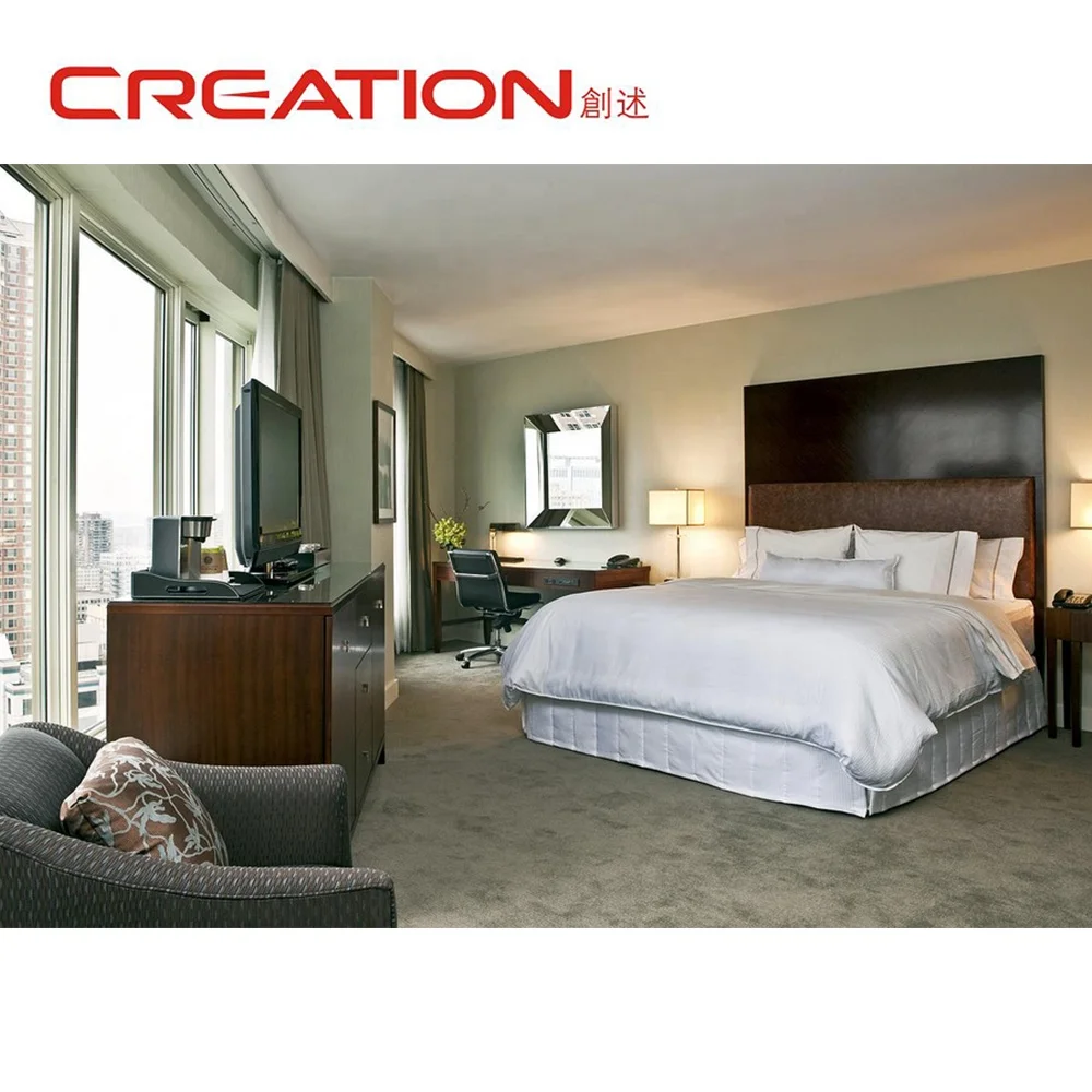  Новейший дизайн Hampton Inn Hotel Furniture Factory Queen King Custom Хилтон
