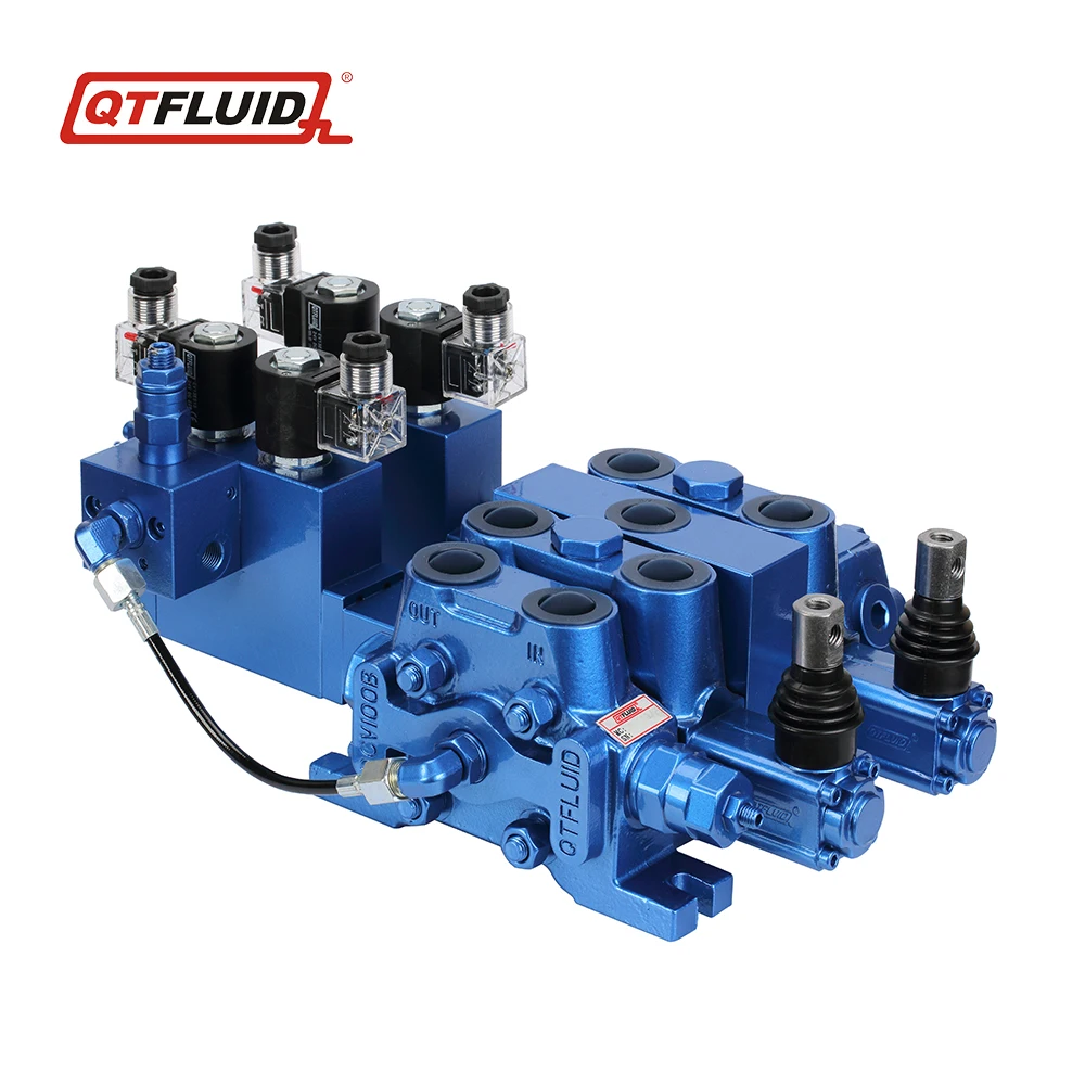 solenoid operated directional control valves proportional hydraulic valve load sensing hydraulic valve hot sale