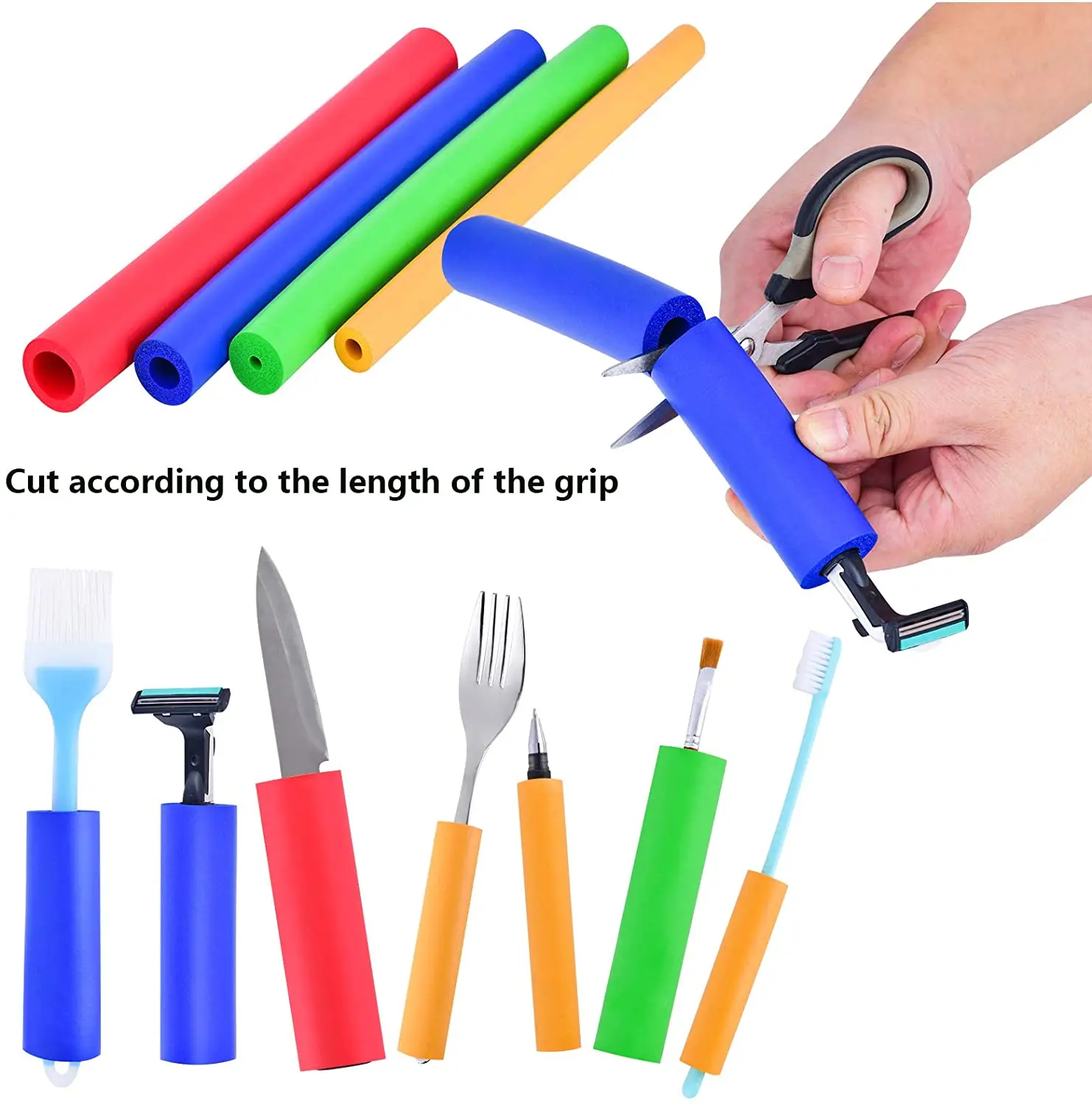 Fashion EPE Foam Grip Tubing/Foam Tubing - Ideal Grip Aid for Utensils with high quality