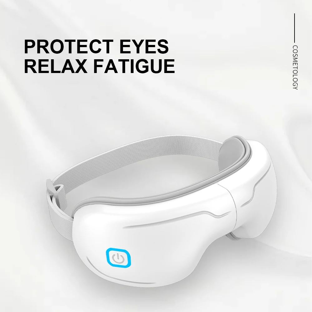 Oem Odm Washable Music & Heating & Vibration Relax Sleepy 3d Dodging Light Electric Eye Massage Equipment