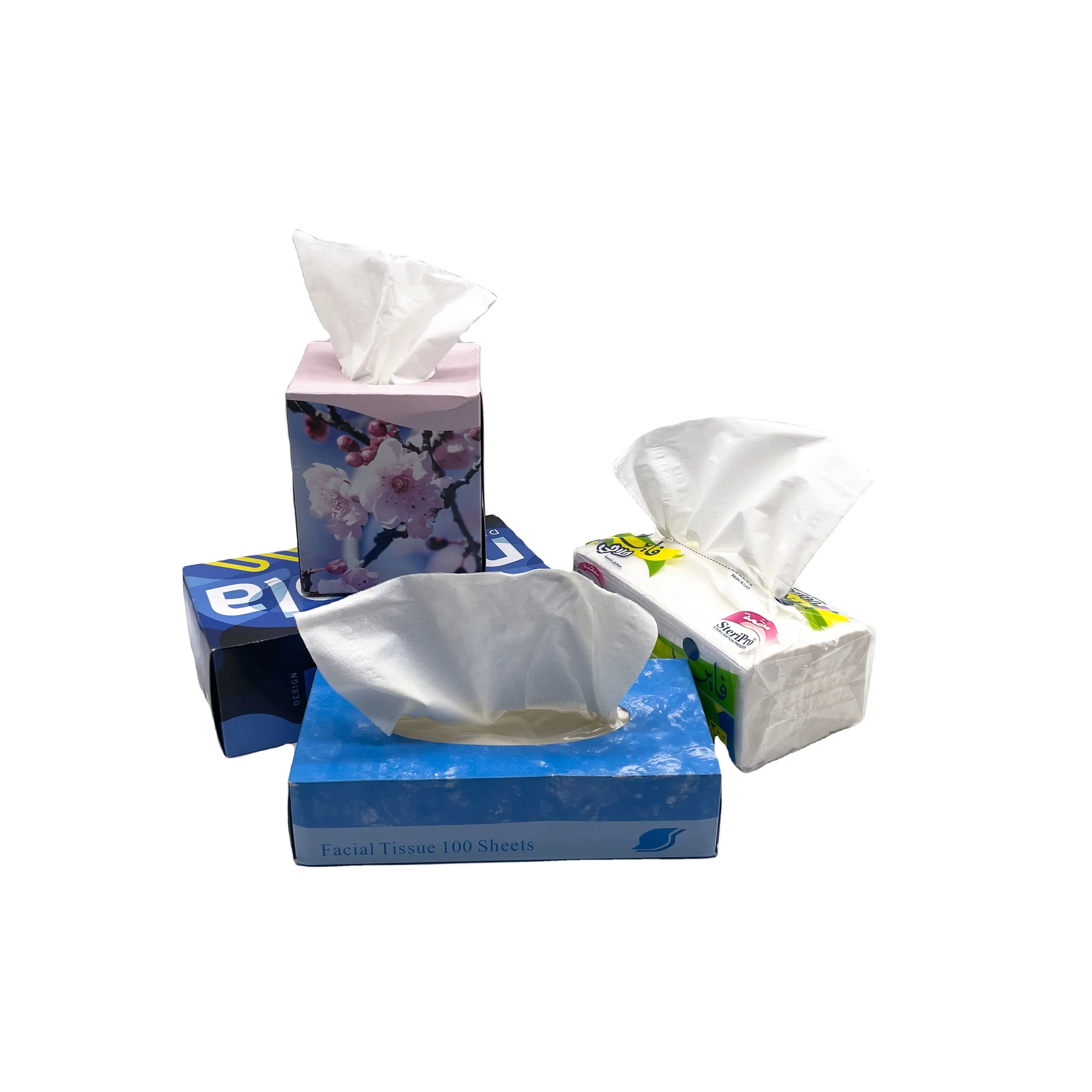 Tissue Paper Hotel Papel Higienico Por Mayoreo In Stock Ultra Soft 2 Ply Facial Tissues Wholesale Cheap Box Layer Layers Of