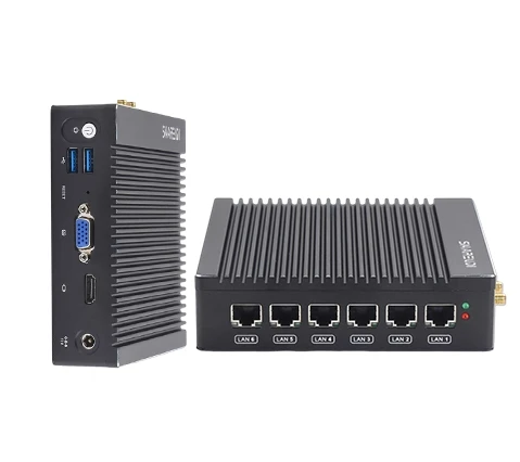 Mini PC Pfsense Appliance Hardware 6 LAN Wifi Cyber Network Security Protection router open-source Mini PC For Firewall Pfsense