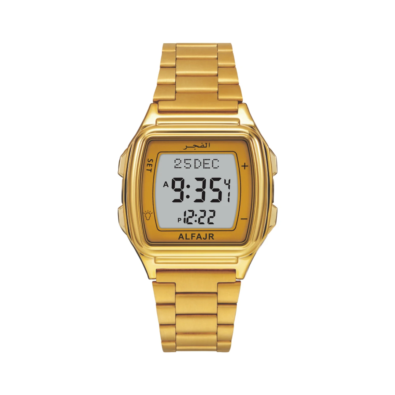 New Al Fajr Hand Watch Compass Waterproof Digital Azan Watches Unisex Fashion Sport Stop Watch WP-04