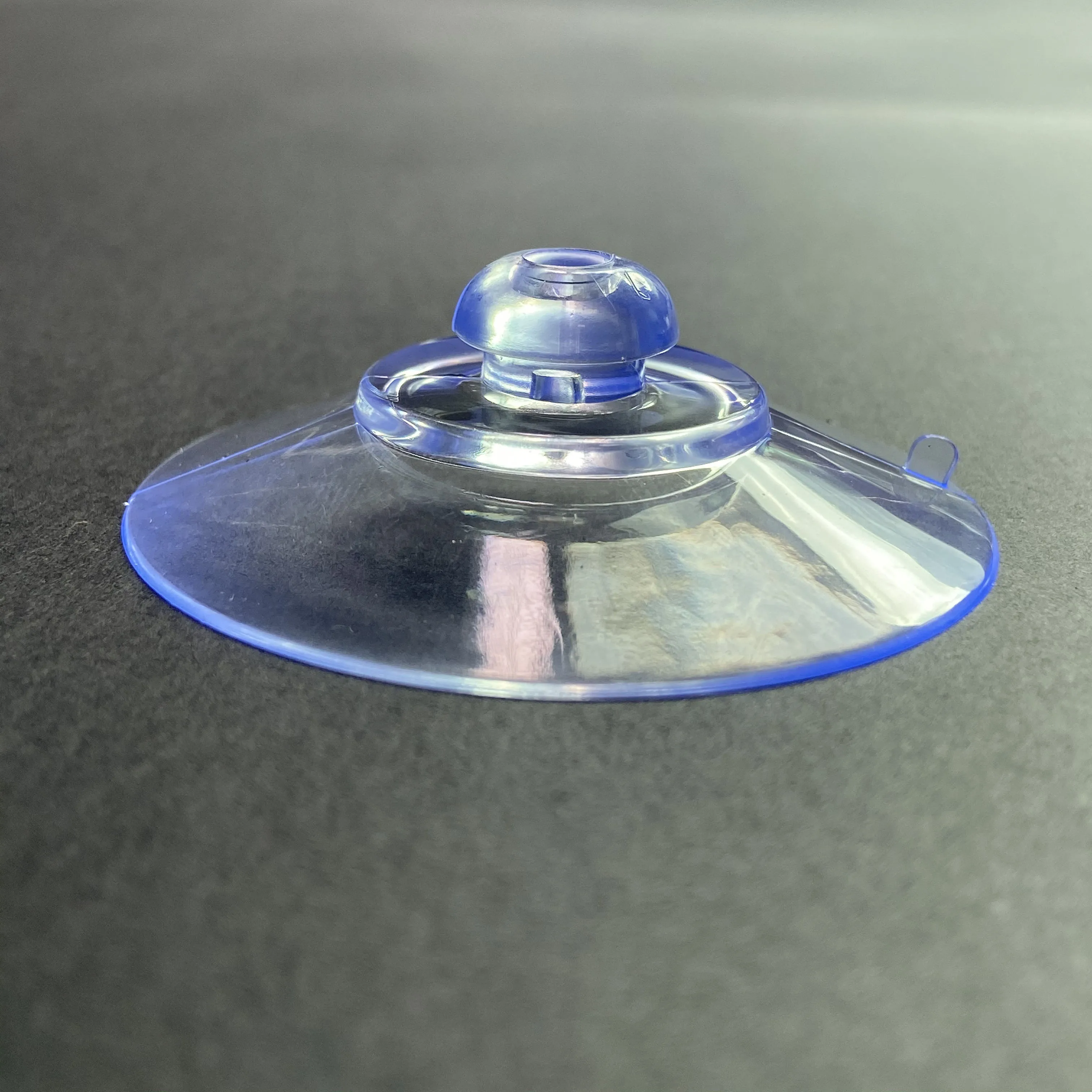 Manufacturer Supply Super Strong Adhesion PVC Ventosas 38mm Diameter Transparent Suction Cup with Mushroom Head