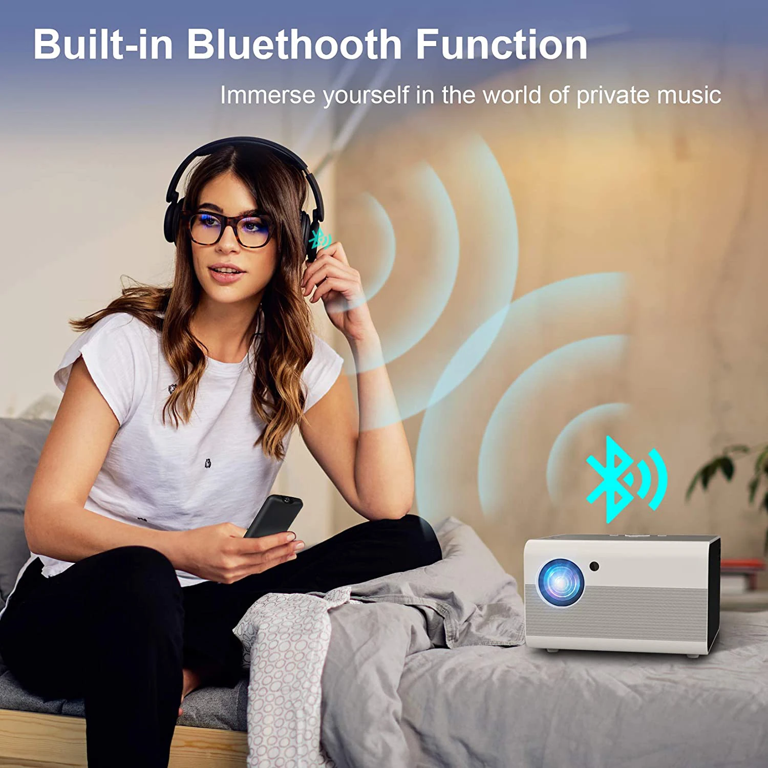 [Дешевый горячий мини-проектор Amazon 1080p] Фабричный OEM ODM оригинальный 1080p Full HD светодиодный ЖК-Мини Портативный проектор для домашнего кинотеатра