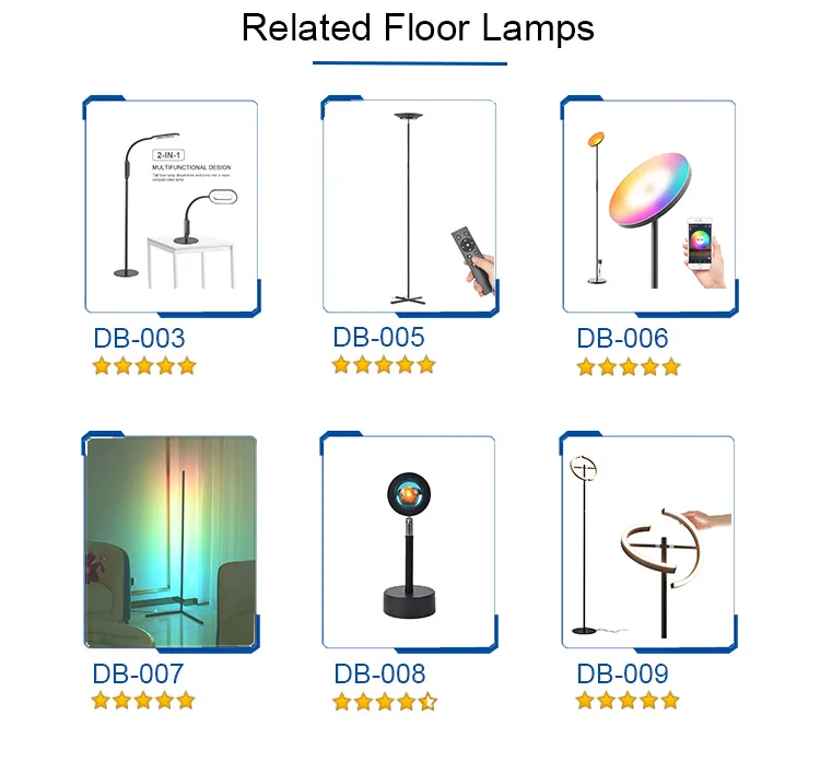 Led Outdoor Indoor Floor Lamp Modern Luxury Living Room Decoration Lighting Romantic Lights Rainbow Projector Night Light