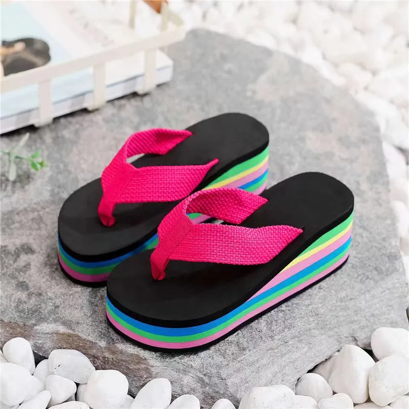 Stylish pvc women clear jelly slides slippers neon color comfortable transparent crystal slippers for ladies