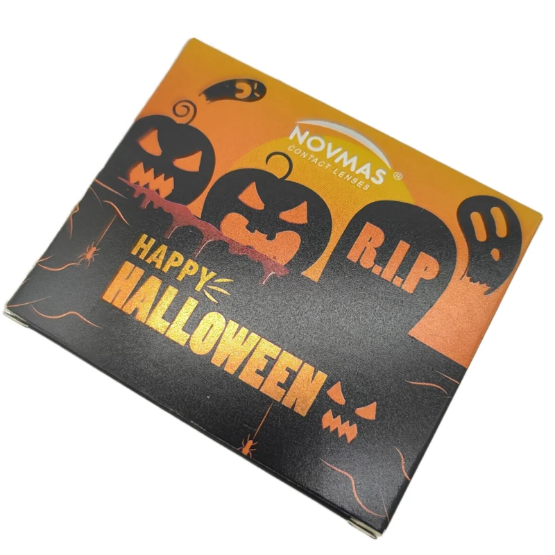 Factory Price 3 Tone Desire Green Color Circle Contact Lenses Soft Contact Lens Big Size 14mm