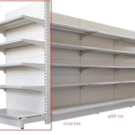 Super Hot Shop Rack Fashion Gondola Shelving High Quality Supermarket Shelf