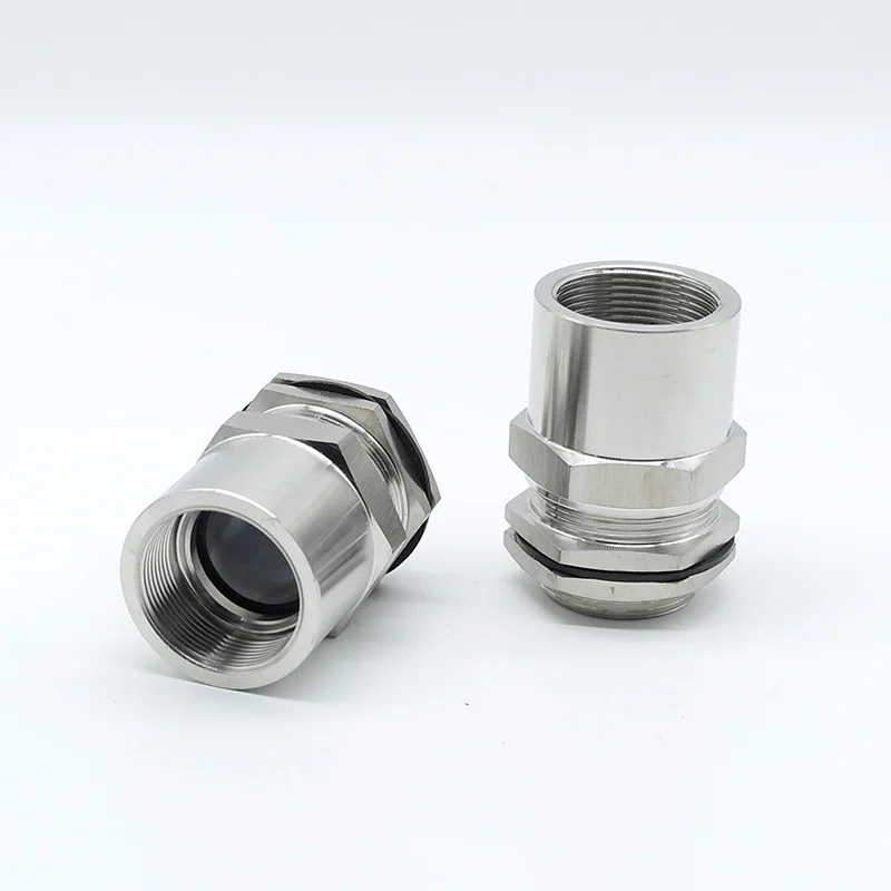 Manufacturer Supply High Quality Stainless Steel Waterproof And Explosion-proof Stuffing Steel Pipe Wiring Type Cable Gland