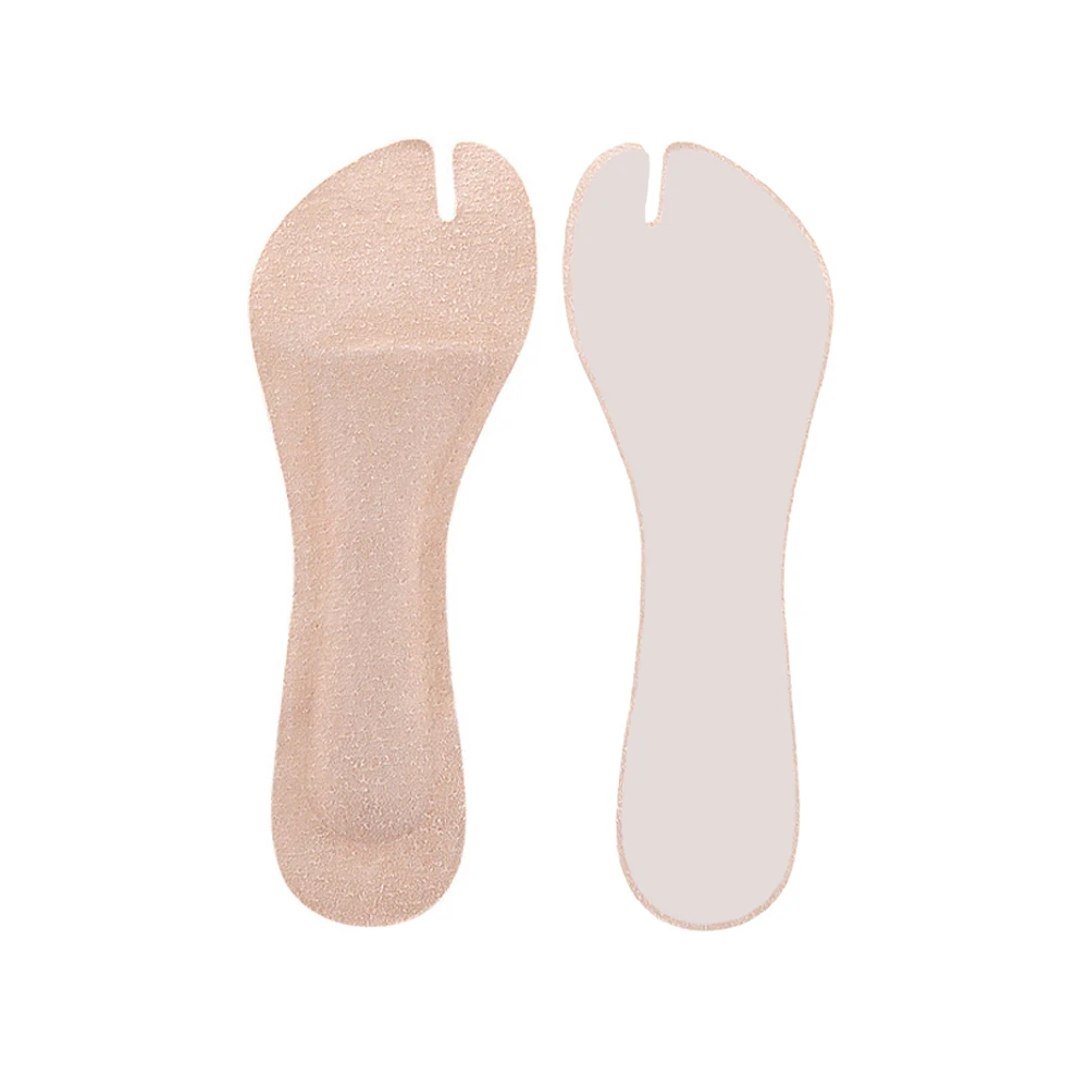 Pigskin Flip Flop Insoles Arch Support, Thong Sandal Cushion for Sweaty Feet, Adhesive Flip flop Toe Padding Protectors Rub Pain