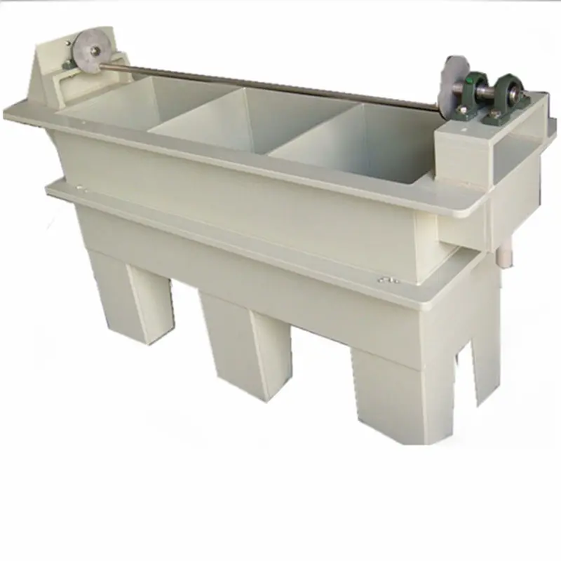 Low price electroplating electrolysis tank polypropylene bath chemical liquid PP tank metal electroplating machinery