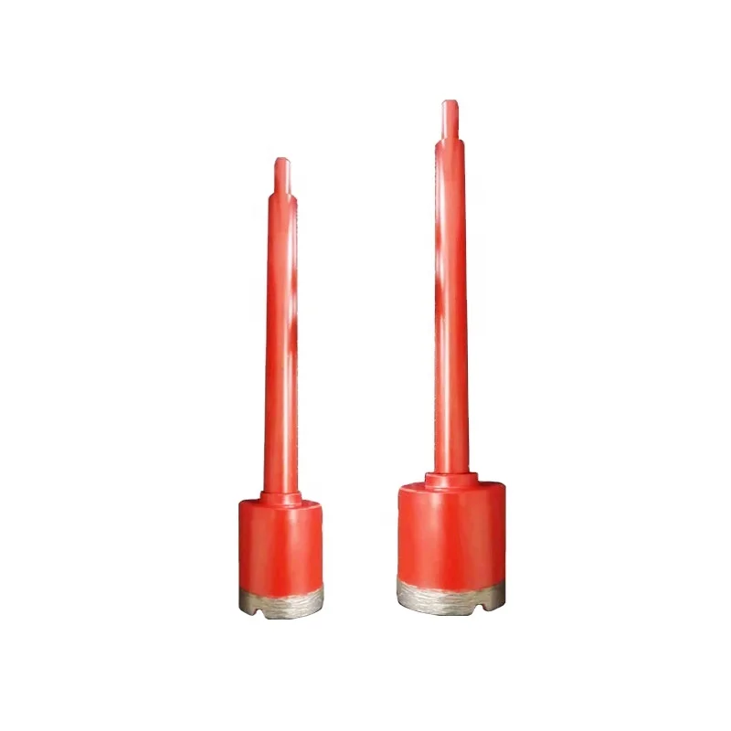 Hot Sales 75mm Working Length Diamond Core Drill Bit Long Shank Steel Carbide Twisted Masonry Wall Bricks Similar Marble
