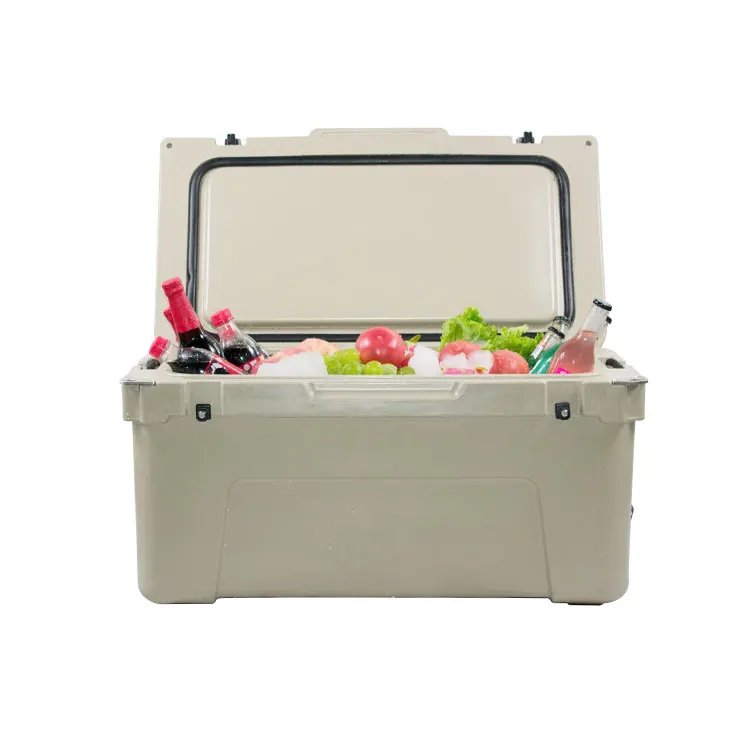 45QT Plastic Outdoor Portable Rotomolded Ice Cooler Box Table