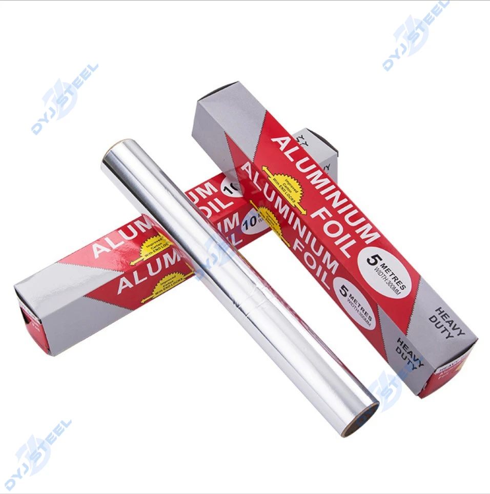 Бесплатный образец, оптовая продажа с фабрики, рулон алюминиевой фольги, бумага из алюминиевой фольги, Бытовая Кухня, рулонная бумага из 8011 алюминиевой фольги