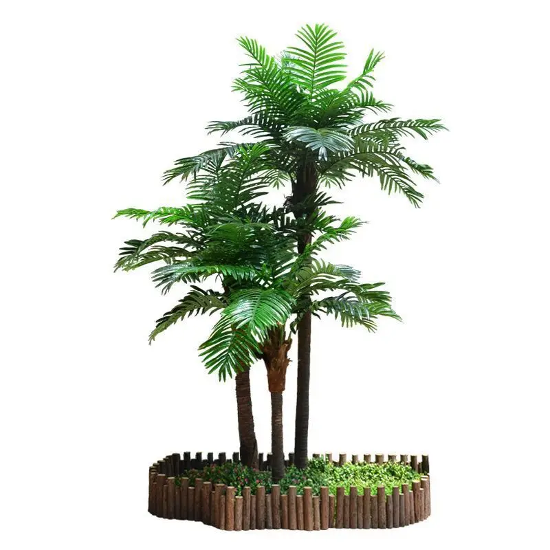 Cheap Small Artificial Palmas De Plastico Plastic Palm Tree For Sale