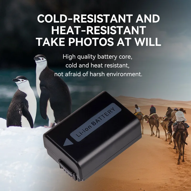 NP-FW50 Wholesale FB customize Rechargeable digital battery np-fw50 for sony Camera A6000 A6500 A6300 A7 A7II A7RS A7S A7R A5100