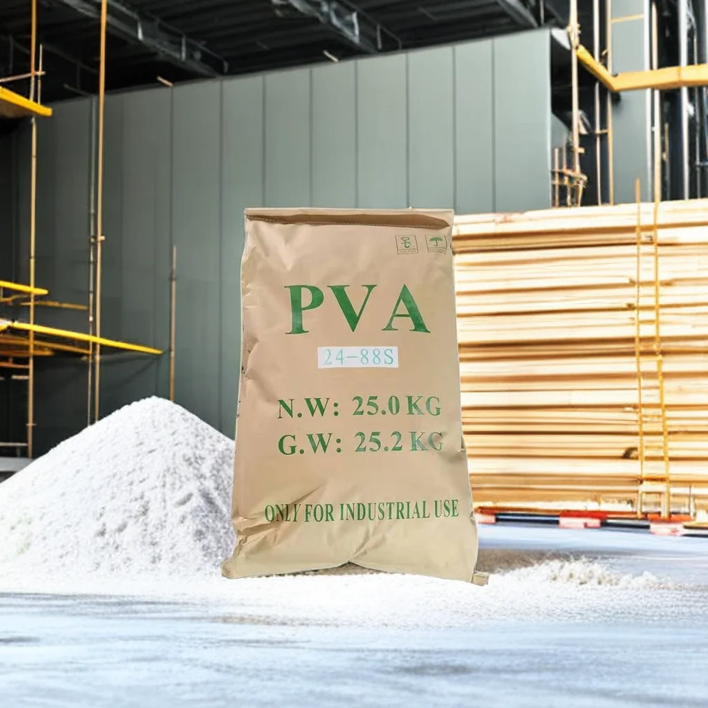 Supplier Polyvinyl Alcohol Adhesive PVA2488 PVA Powder China 80 Paper Processing, Textile Single Use Alcohol 294-352-4 9002-89-5