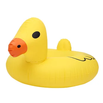 Дешевый Лидер продаж надувной детский поплавок утка плавающая игрушка-кольцо для детей водный бассейна