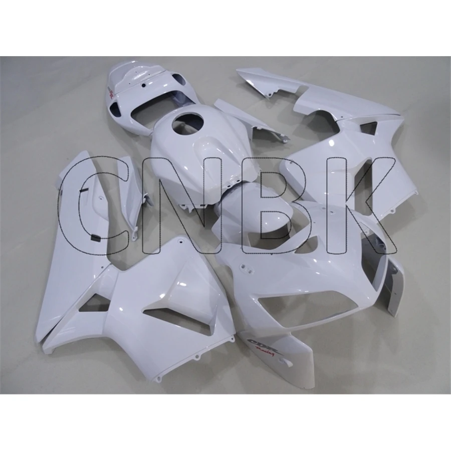 for Honda CBR600RR 05 Plastic Fairings for Honda CBR600RR 2005 White Bodywork CBR600 RR 2005 - 2006 Plastic Fairings