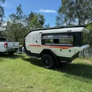 Lightweight Mini Aluminium Outdoor Camping Motorhomes for Travel with Tent Use As Truck Camper or Trailer
