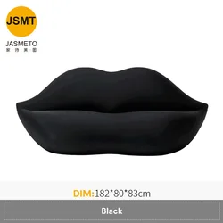 Designer creative red lip sofa shaped personalized leisure clothing shop hotel lounge area art lip sofa chair
