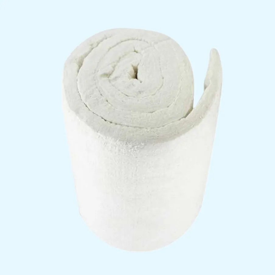 Factory Price 1260 Degree Refractory Alumina Silicate Needle Ceramic Fiber Insulation Blanket