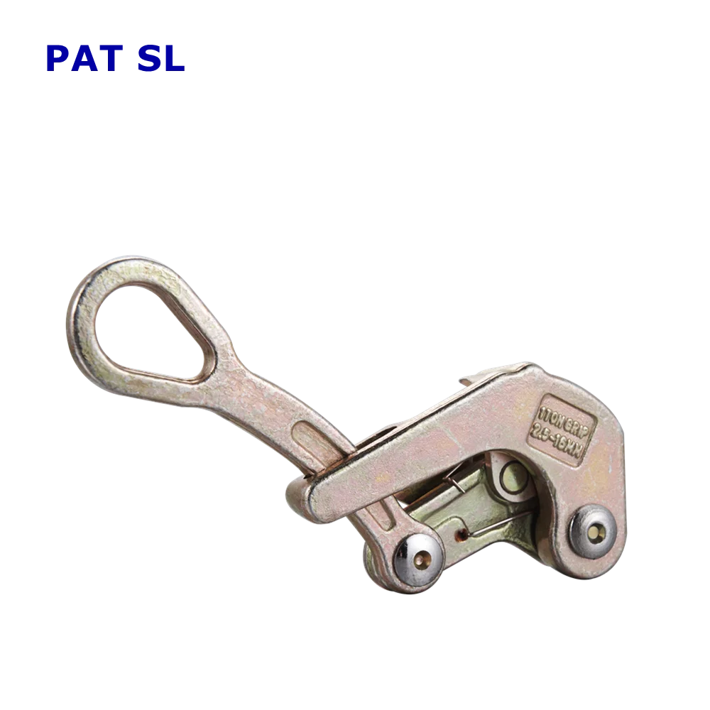 High Quality Forged ngk 1 TON Wire Rope Grip Cable Gripper cable gripping tool Come along Clamp Cable Wire Puller