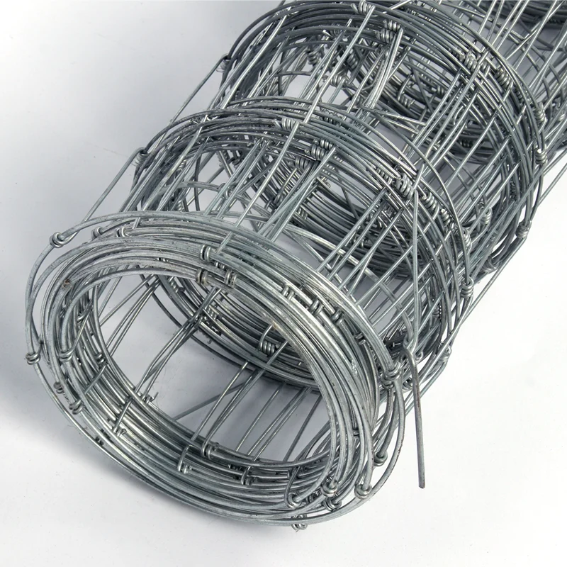 Galvanized Fence Wire / Ukraine Fixed Knot Field Fence for Boar and Goat / galvanized field fence
