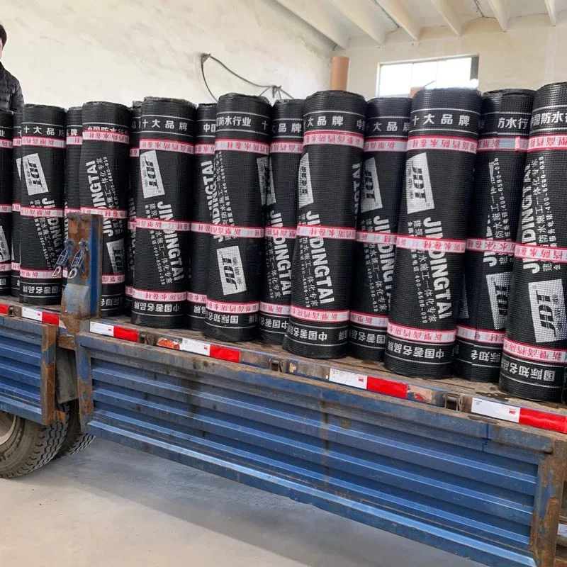 aluminum film roof underlayment waterproof membrane Cheap price membrane heating torch bituminous roofing membrane