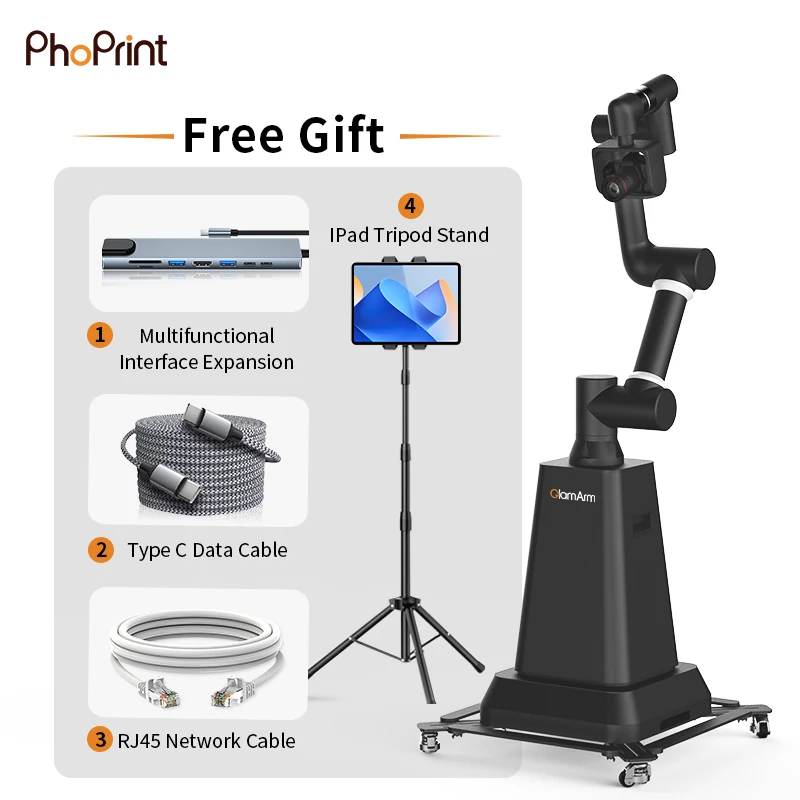 Phoprint Magic Glambot роботизированная рука камера с замедленным движением 6 осей робота свадебная фотобудка