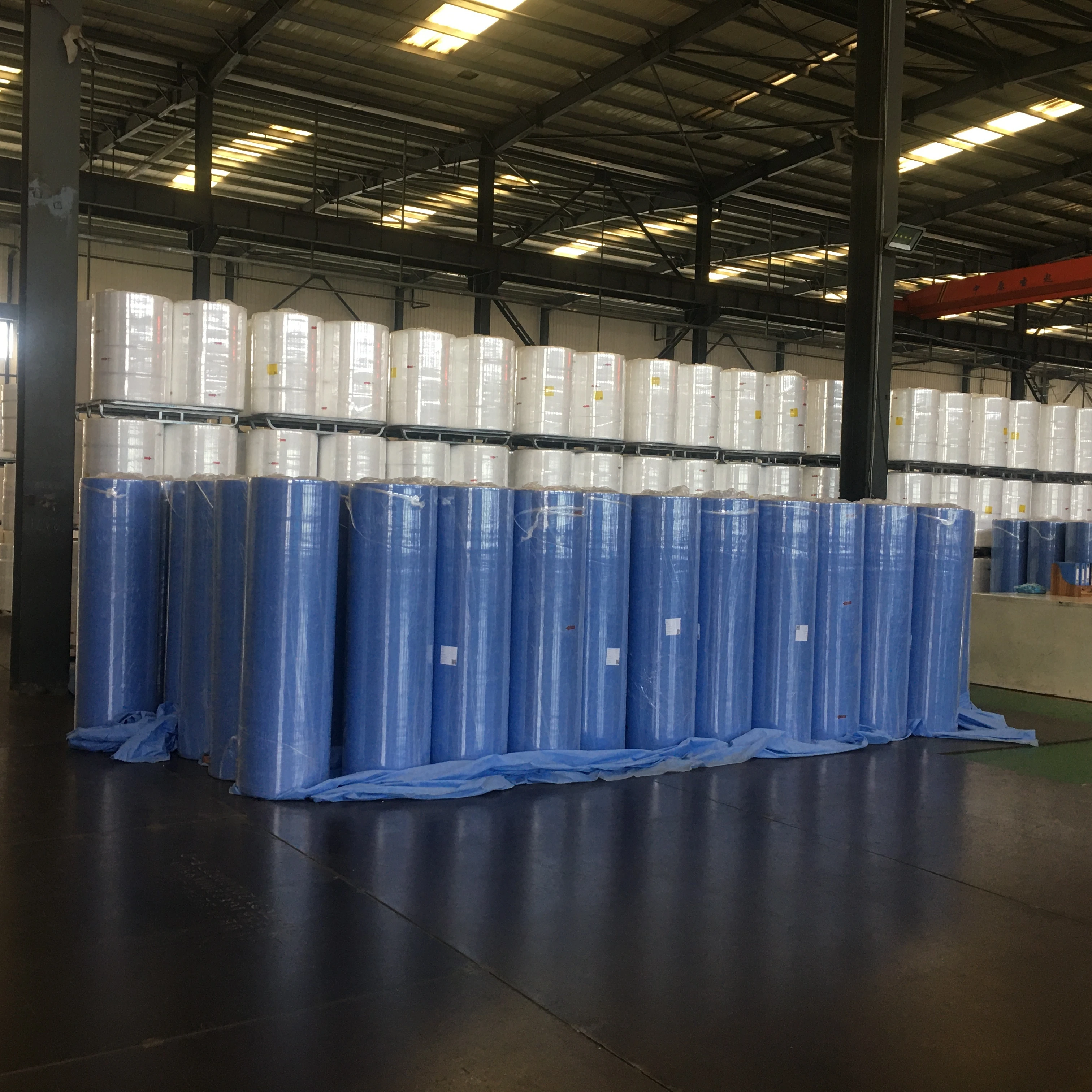 Medical uniform non woven SMS SMMS fabric spunbonded polypropylene nonwoven fabric for surgical protect coverall