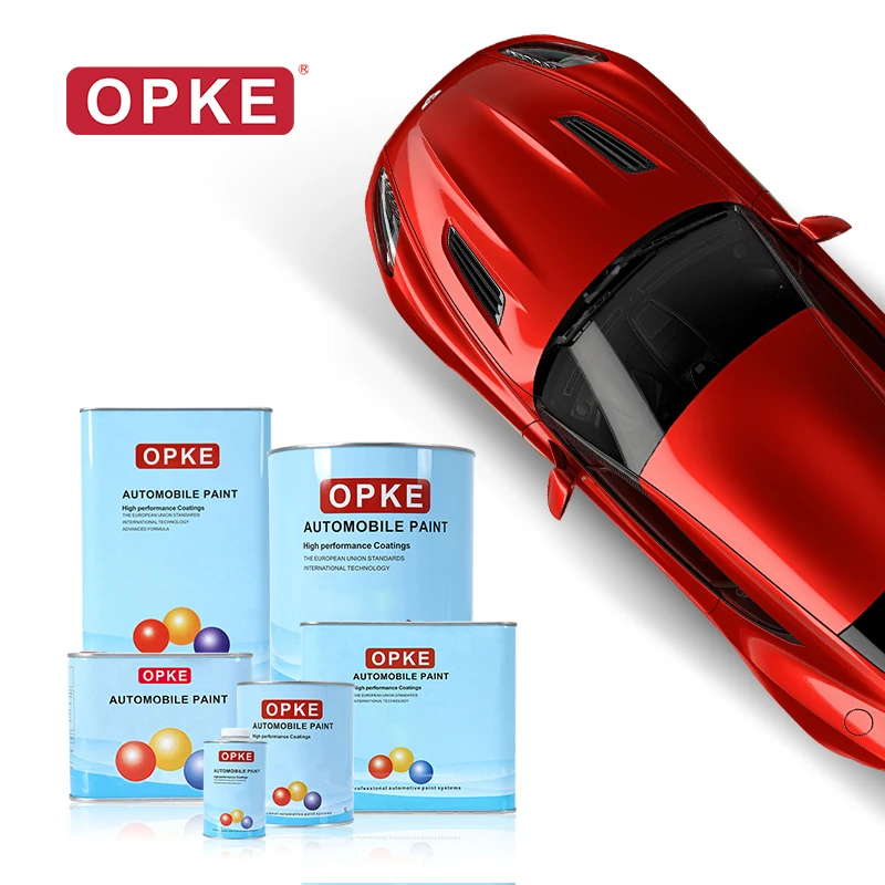 Car Paint OPKE 1K Basecoat K-504 4L*4 Factory Supply Wholesale Price