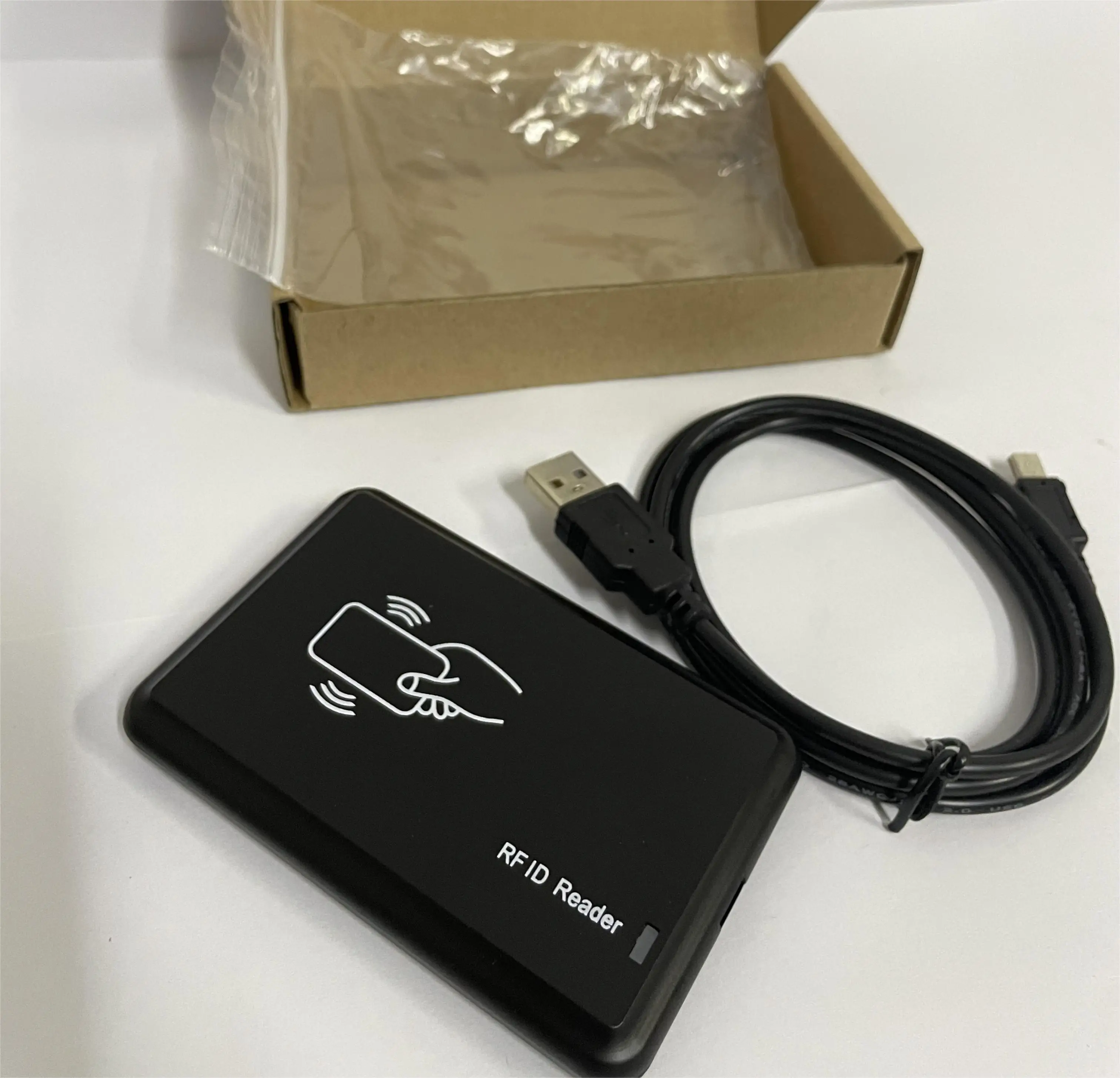 Biometric USB Card Reader With 13.56Mhz IC Rfid Card Reader Read and Write Desktop Reader Work for Access Control System